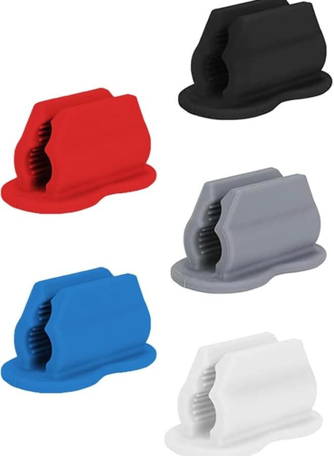 Blue Adhesive Silicone Pen Holder Clip For Whiteboard Desk Wall Office Classroom - Image 3